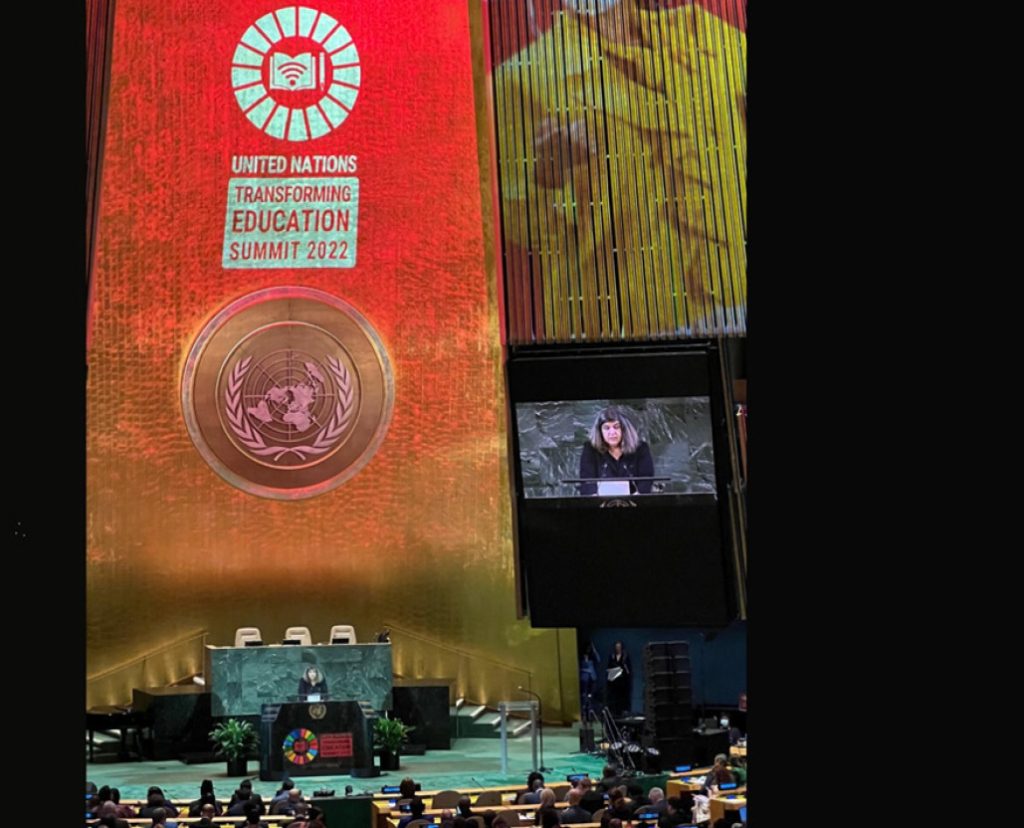 Image showing UN Transforming Education Summit 2022