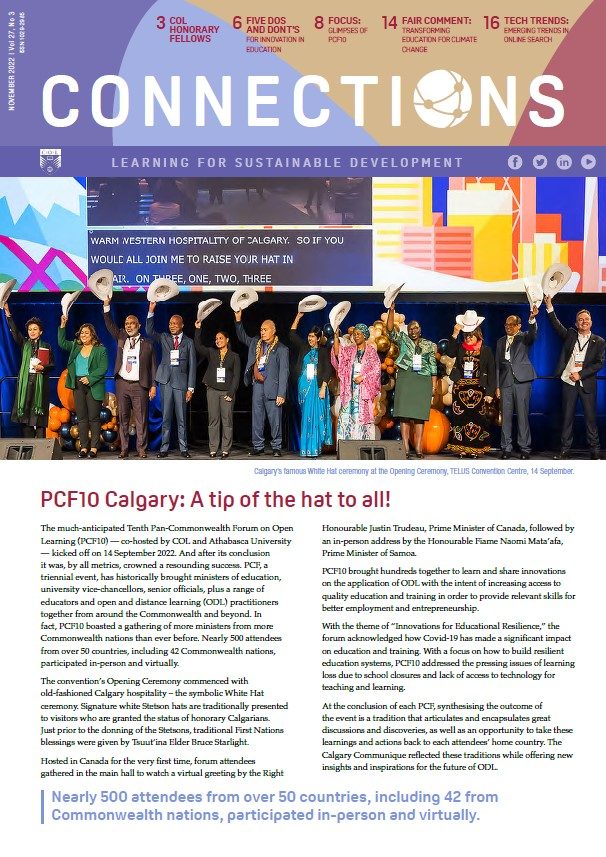 Cover image for Connections (vol. 27, no. 3)