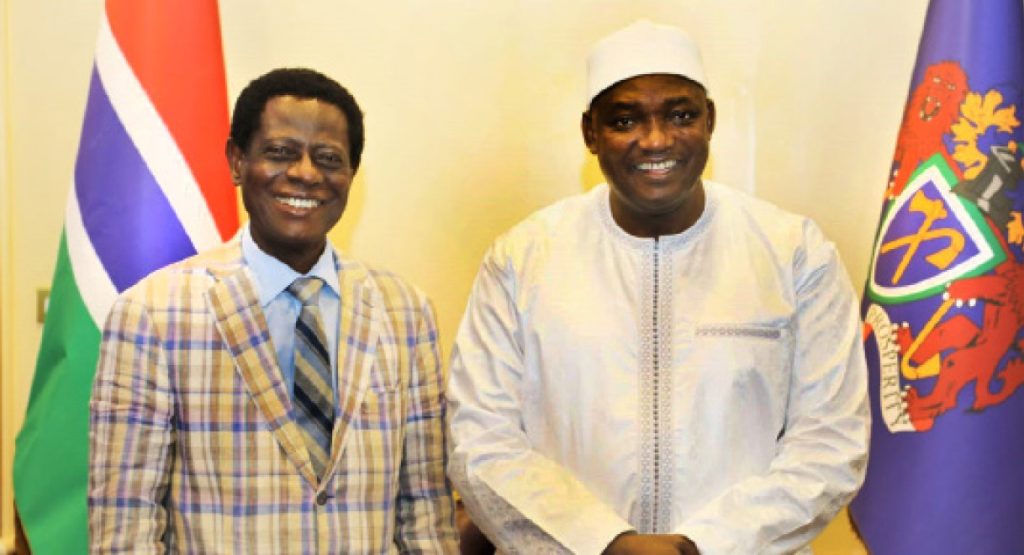 Professor Wale Adekunle, COL's Adviser with the President of The Gambia, His Excellency President Adama Barrow