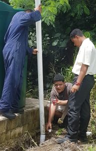 TVET trainers doing soil experiments