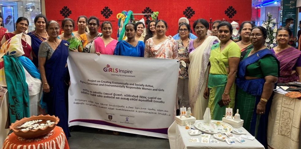 Women participants posing for a group photo